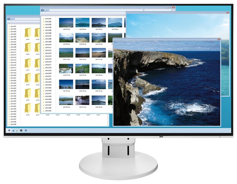 EIZO FlexScan EV2451-WT LED display 60,5 cm (23.8") 1920 x 1080 Pixel Full HD Bianco cod. EV2451-WT