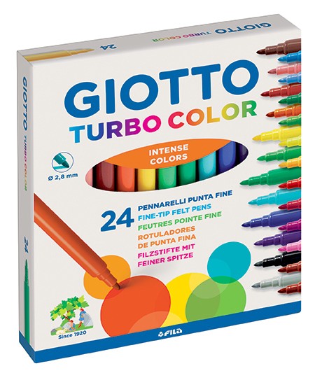 Giotto Turbo Color Multi 24 pz cod. F417000