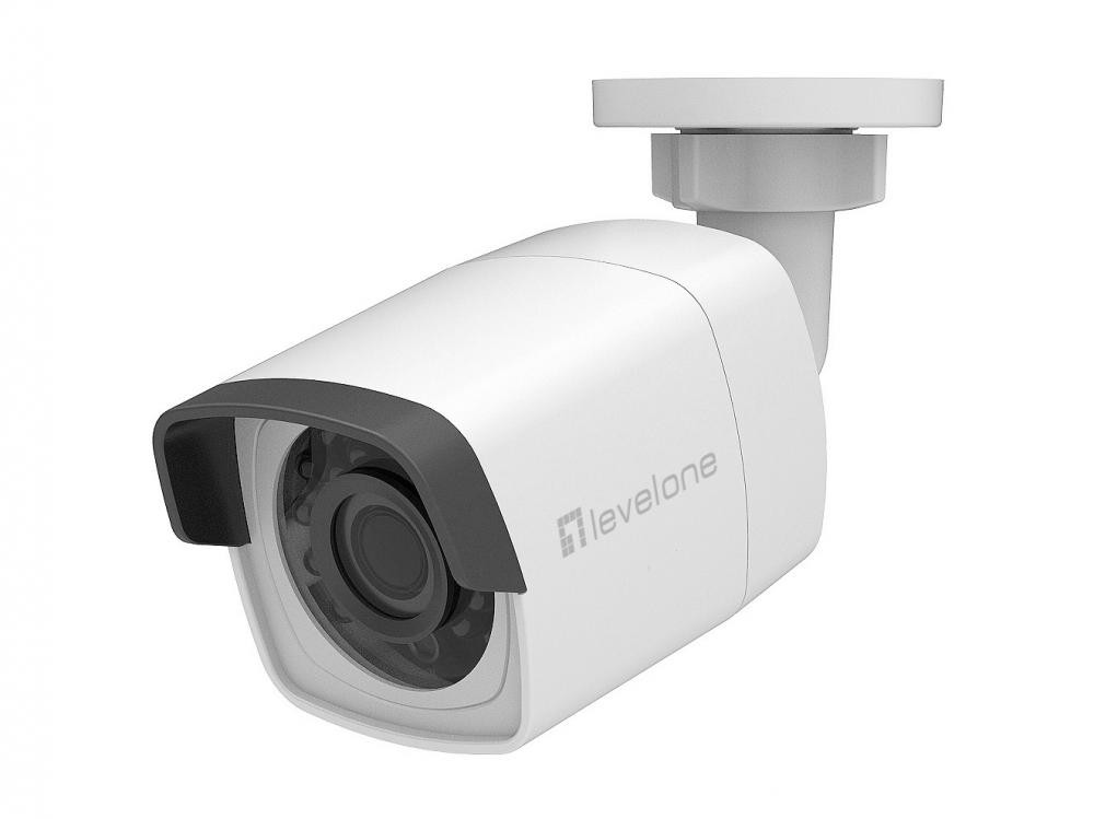 LevelOne FCS-5202 telecamera di sorveglianza Capocorda Telecamera di sicurezza IP Interno e esterno 2688 x 1520 Pixel Parete cod. FCS-5202