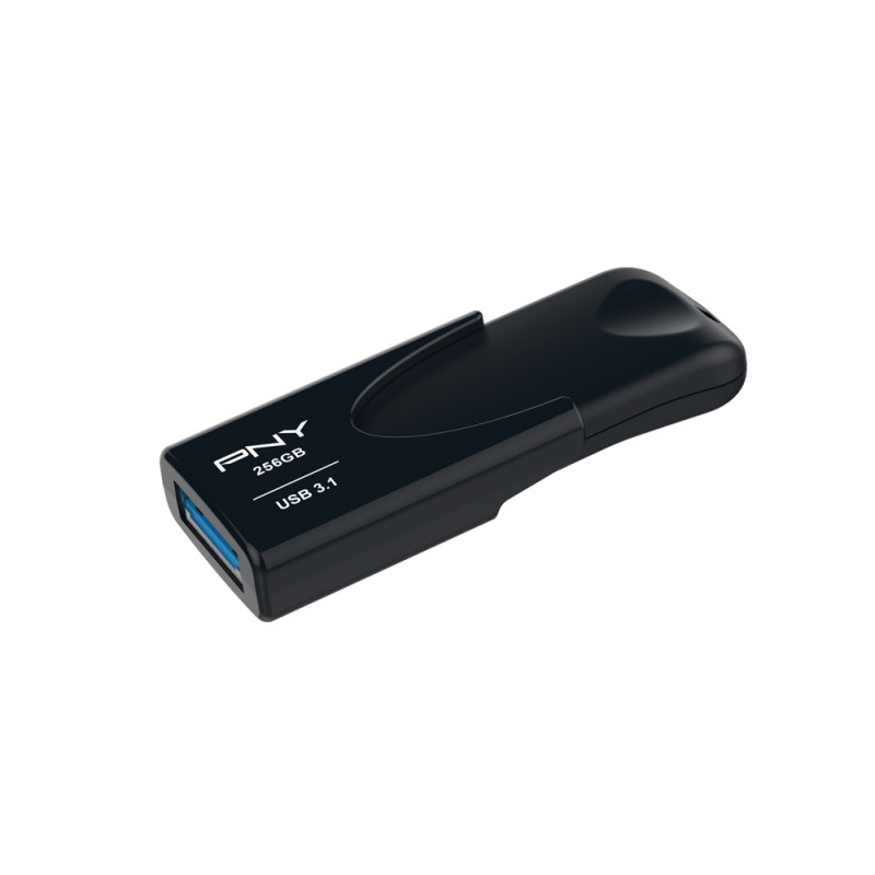 PNY Attache 4 unità flash USB 256 GB USB tipo A 3.2 Gen 1 (3.1 Gen 1) Nero cod. FD256ATT431KK-EF