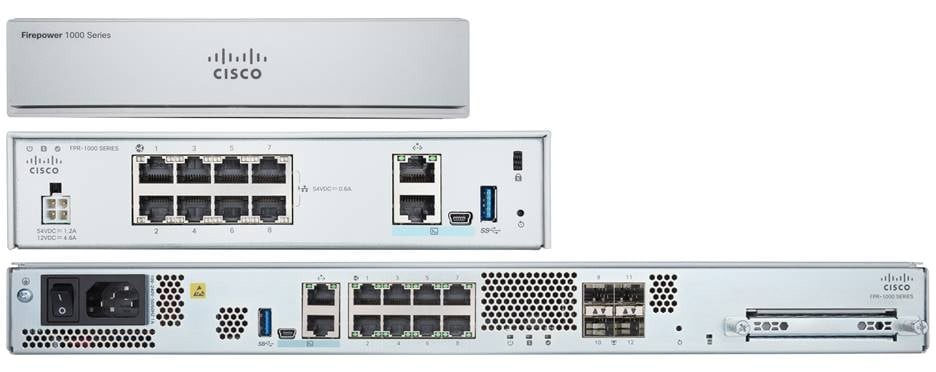 Cisco FPR1120-ASA-K9 firewall (hardware) 1U 1,5 Gbit/s cod. FPR1120-ASA-K9
