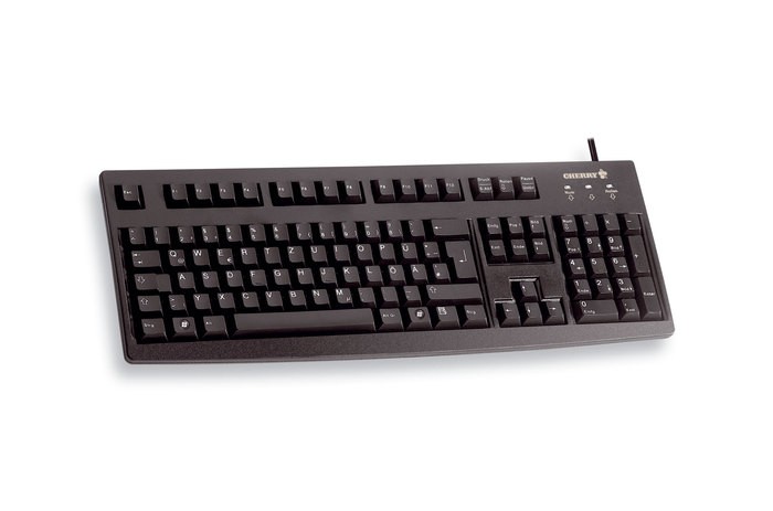 CHERRY G83-6104 tastiera USB QWERTY Inglese US Nero cod. G83-6104LUNEU-2