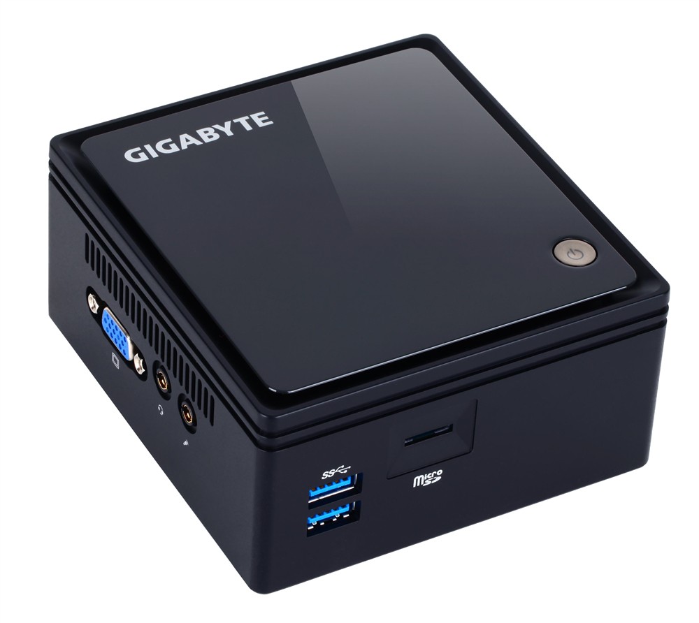 Gigabyte GB-BACE-3160 barebone per PC/stazione di lavoro PC con dimensioni 0,69 l Nero J3160 1,6 GHz cod. GB-BACE-3160