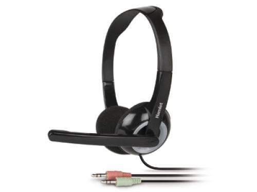Hamlet Smart Headset cuffia per computer con microfono regolabile connesione jack 3.5mm cod. HHEADMJK