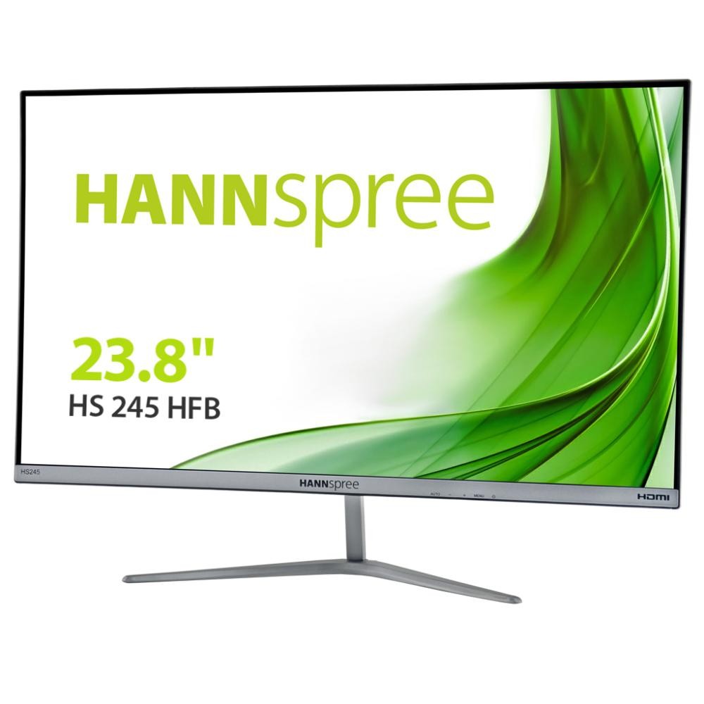 Hannspree HS 245 HFB 60,5 cm (23.8") 1920 x 1080 Pixel Full HD LED Nero, Argento cod. HS245HFB