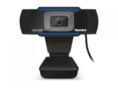 Hamlet HWCAM720 webcam 2 MP 1280 x 720 Pixel USB Nero cod. HWCAM720