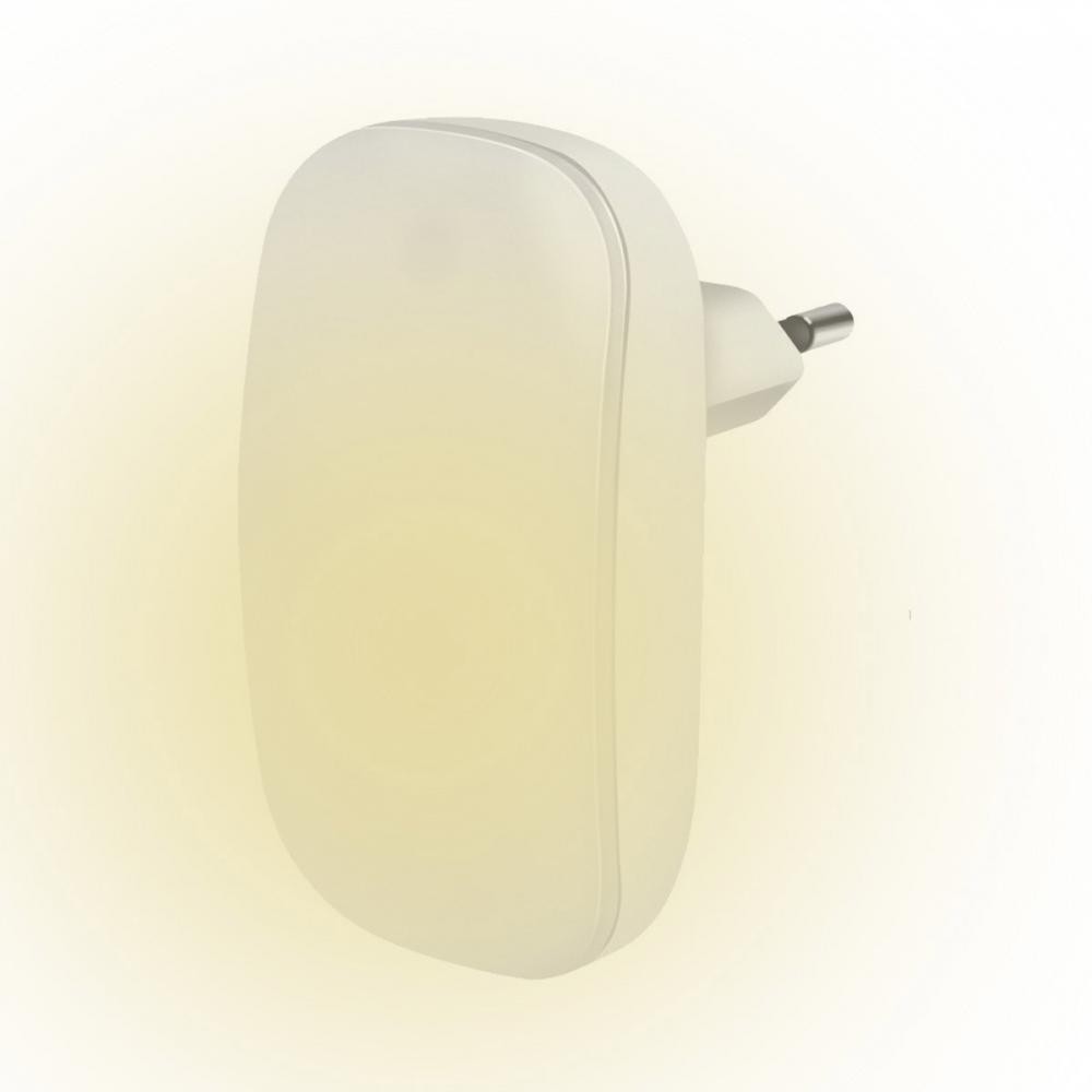 LogiLink Luce Notturna LED con Sensore Crepuscolare Bianco Caldo - ICLLE07