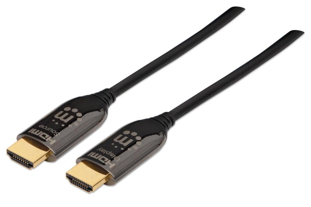 Manhattan Cavo Plenum-Rated HDMI Attivo in Fibra Ottica 10m - ICOC HDMI-HY2-010C