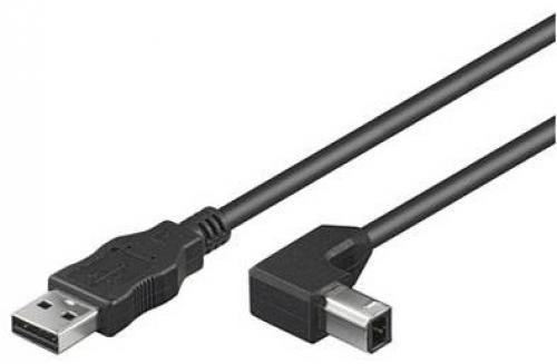Techly 2.0m USB 2.0 A/B M - ICOC U-AB-20-ANG