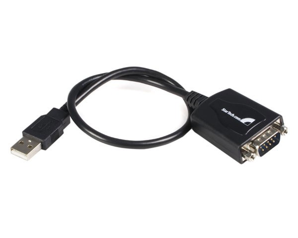StarTech.com Cavo adattatore DB9 USB a seriale RS-232 30 cm, con interfaccia COM cod. ICUSB232PRO