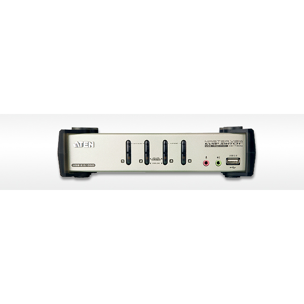 Aten IDATA CS-1734BKVM VGA audio Switch 4 porte USB/PS2 OSD, CS-1734B - IDATA CS-1734B