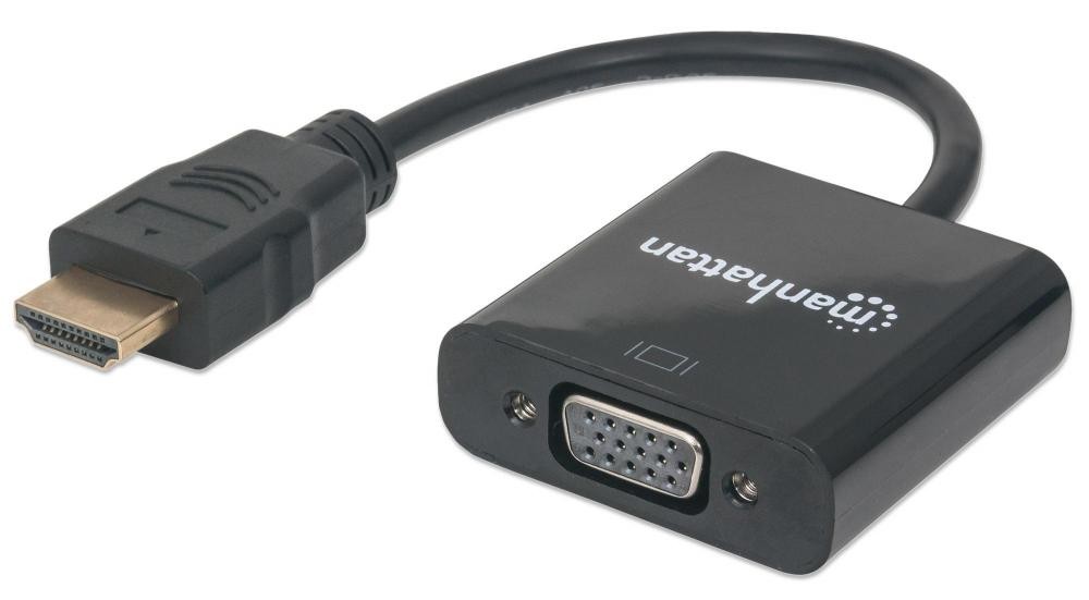 Manhattan Convertitore da HDMI a VGA - IDATA HDMI-VGA2MB