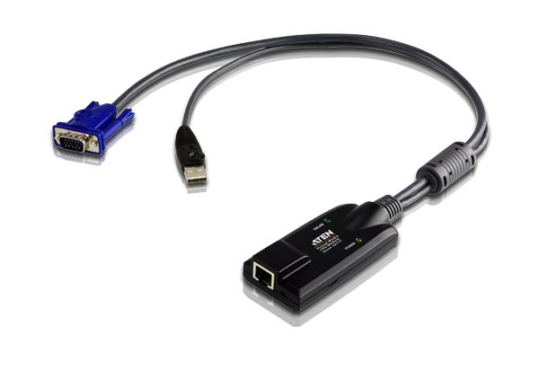 Aten Adattatore KVM USB VGA Virtual Media, KA7175 - IDATA KA-7175