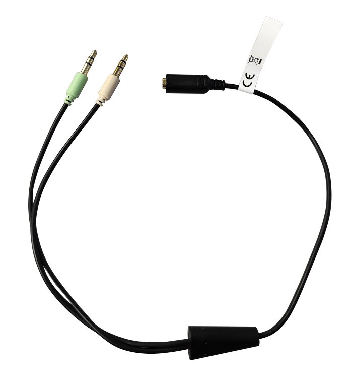 Goobay Adattatore auricolare microfono per smartphone - I-POD-AU