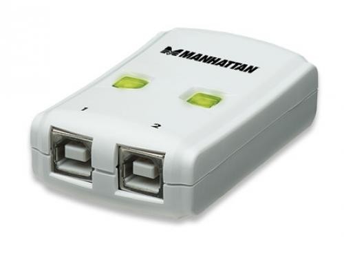 Manhattan IUSB-SW-2005Switch automatico USB 2.0 Hi-Speed - IUSB-SW-2005