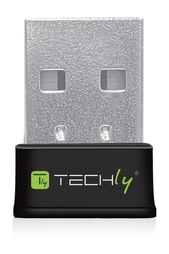 Techly I-WL-USB-600TY scheda di rete e adattatore WLAN 583 Mbit/s cod. I-WL-USB-600TY