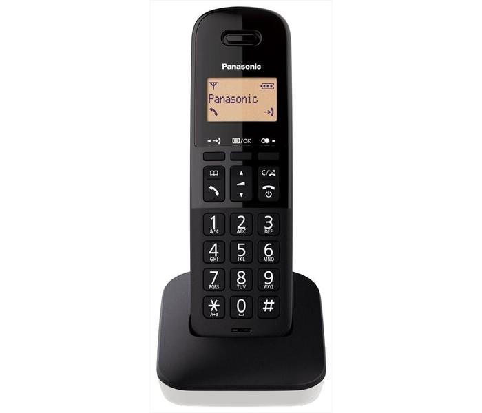 Panasonic KX-TGB610JTW telefono Telefono analogico/DECT Identificatore di chiamata Nero, Bianco cod. KX-TGB610JTW