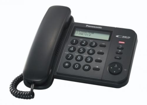 Panasonic KX-TS560EX1B telefono Telefono analogico Identificatore di chiamata Nero cod. KX-TS560EX1B