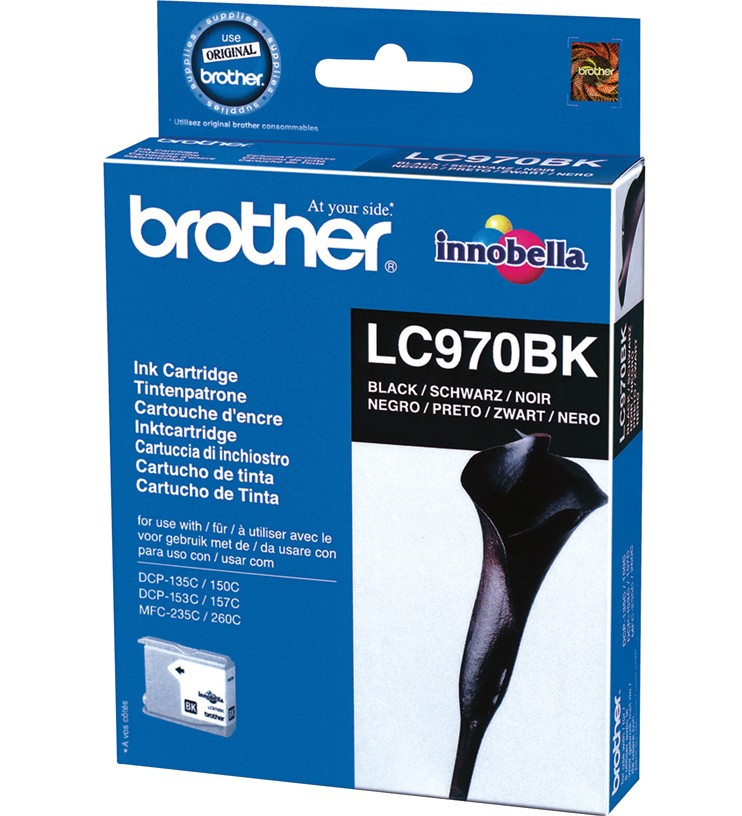 Brother LC-970 Black Ink Cartridge - LC970BK