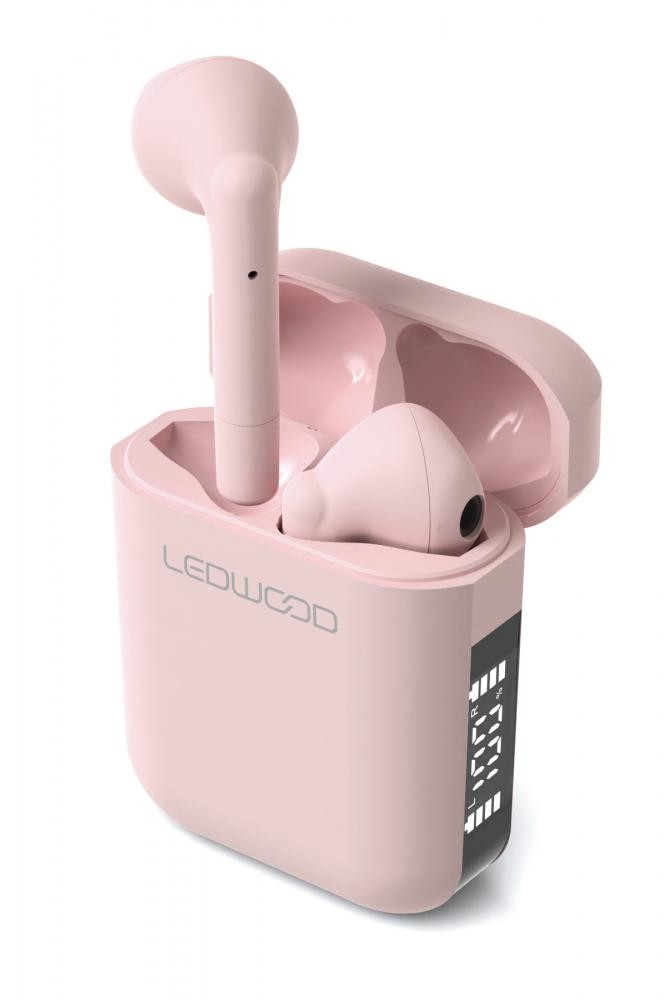 LEDWOOD Apollo S Auricolare True Wireless Stereo (TWS) In-ear Chiamate/Musica/Sport/Tutti i giorni USB tipo-C Bluetooth Rosa cod. LD-APOLLO-S-PINK