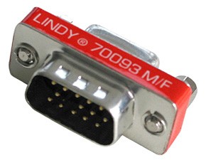 Lindy VGA-F to VGA-M Adapter HD-15 cod. LINDY70093