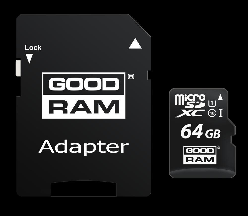 Goodram M1AA 64 GB MicroSDXC UHS-I Classe 10 cod. M1AA-0640R12
