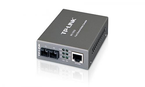 TP-Link MC110CS convertitore multimediale di rete 100 Mbit/s 1310 nm Modalità singola Nero cod. MC110CS