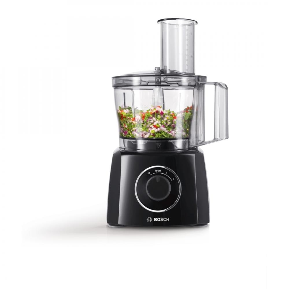 Bosch MCM3201B robot da cucina 800 W 2,3 L Nero, Trasparente cod. MCM3201B