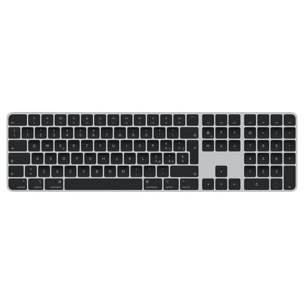 Apple Magic Keyboard con Touch ID e tastierino numerico per Mac con chip - italiano - nero cod. MMMR3T/A
