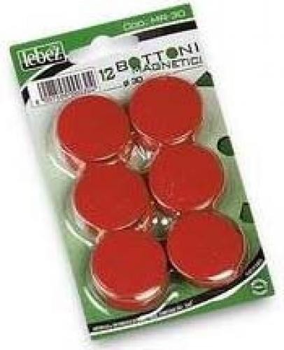 Lebez MR-30-R bacheca magnetiche e accessori Rosso cod. MR-30-R