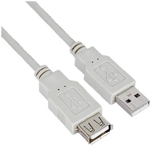 Nilox 1.8m USB 2.0 cavo USB 1,8 m USB A Grigio cod. NX090301110