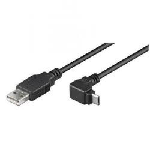 Nilox USB A - Micro-USB B, 1.8m cavo USB USB 2.0 1,8 m Nero cod. NX090301120