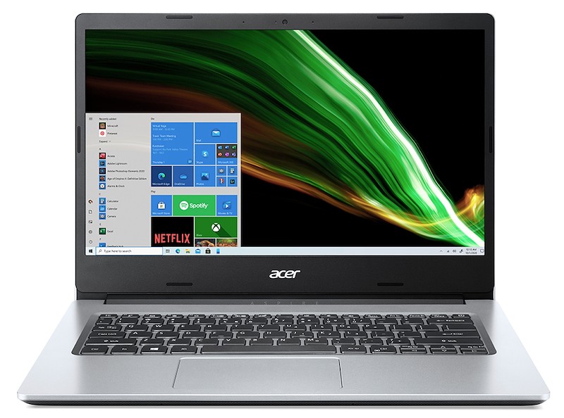 Acer Aspire 1 A114-33-C28D N4500 Computer portatile 35,6 cm (14") Full HD Intel® Celeron® N 4 GB DDR4-SDRAM 64 GB Flash Wi-Fi 5 (802.11ac) Windows 10 Home in S mode Argento cod. NX.A9JET.002