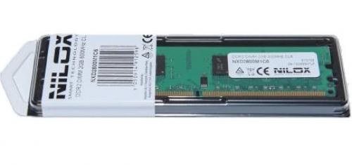 Nilox 2GB PC2-6400 memoria 1 x 2 GB DDR2 800 MHz cod. NXD2800M1C6