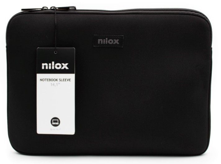 Nilox NXF1401 borsa per laptop 35,8 cm (14.1") Custodia a tasca Nero cod. NXF1401