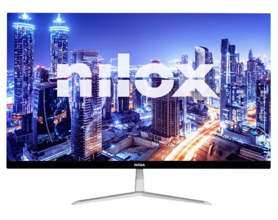Nilox NXM24FHD01 Monitor PC 61 cm (24") 1920 x 1080 Pixel Full HD LED Nero cod. NXM24FHD01