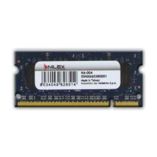 Nilox 1GB DDR2 SO-DIMM memoria 1 x 1 GB 667 MHz cod. NXS1667H1C5
