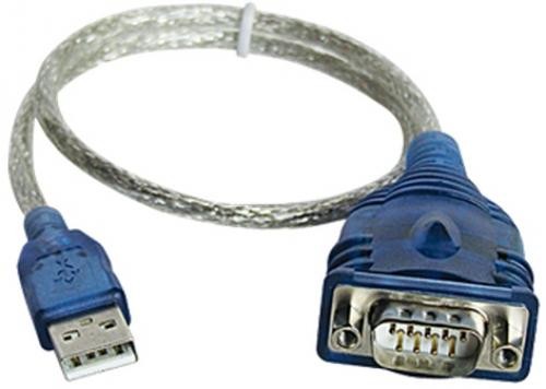 Atlantis Land P006-U1SP-9M-TBL USB 9-pin Serial Blue,Silver,Transparent cod. P006-U1SP-9M-TBL