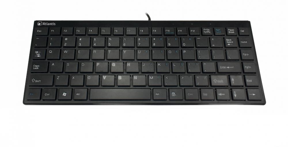 Atlantis Land Chocolate 505 USB Black keyboard cod. P013-DLK-1110U