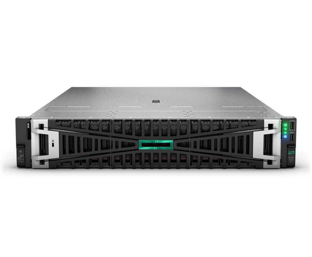 HPE ProLiant DL345 Gen11 9124 3.0GHz 16c 64GB-R 8LFF MR416i-p 2x960GB SATA SSD 2x1000W RPS EU Server cod. P77248-425