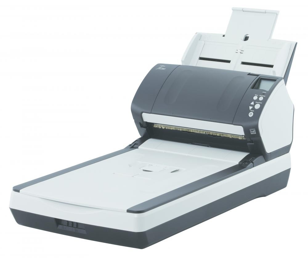 Fujitsu fi-7260 Scanner piano e ADF 600 x 600 DPI A4 Nero, Bianco cod. PA03670-B551