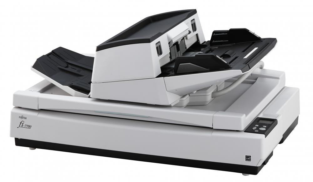 Fujitsu fi-7700S Scanner piano e ADF 600 x 600 DPI A3 Nero, Bianco cod. PA03740-B301