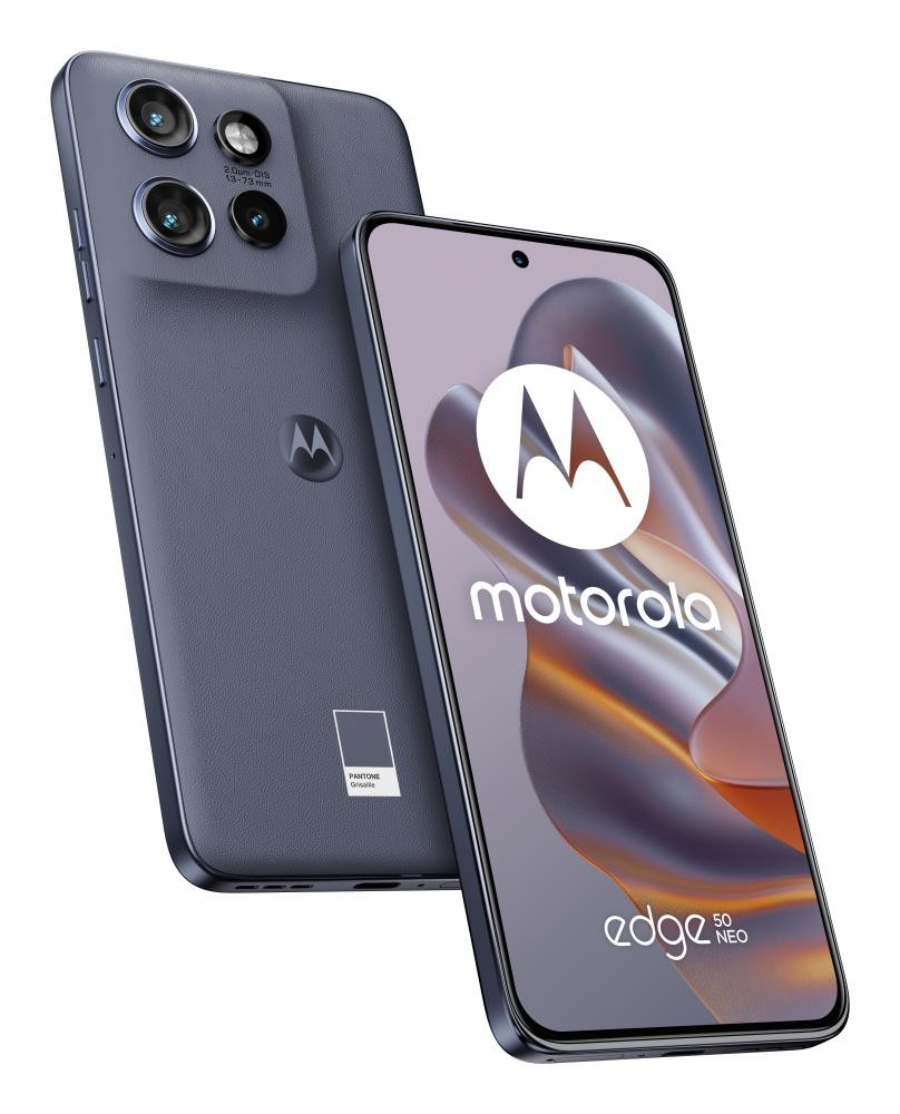 Motorola edge 50 Neo 16,1 cm (6.36") Doppia SIM Android 14 5G USB tipo-C 8 GB 256 GB 4310 mAh Grigio cod. PB310000GB