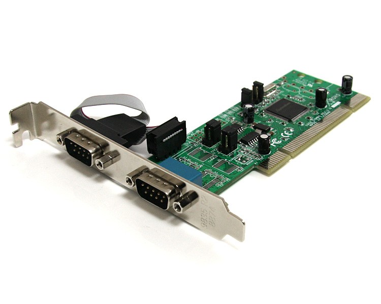 StarTech.com Scheda adattatore seriale PCI RS-422/485 a 2 porte con 161050 UART cod. PCI2S4851050