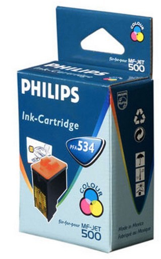 Philips PFA-534 cartuccia d'inchiostro 1 pz Ciano, Magenta, Giallo cod. PFA534/00