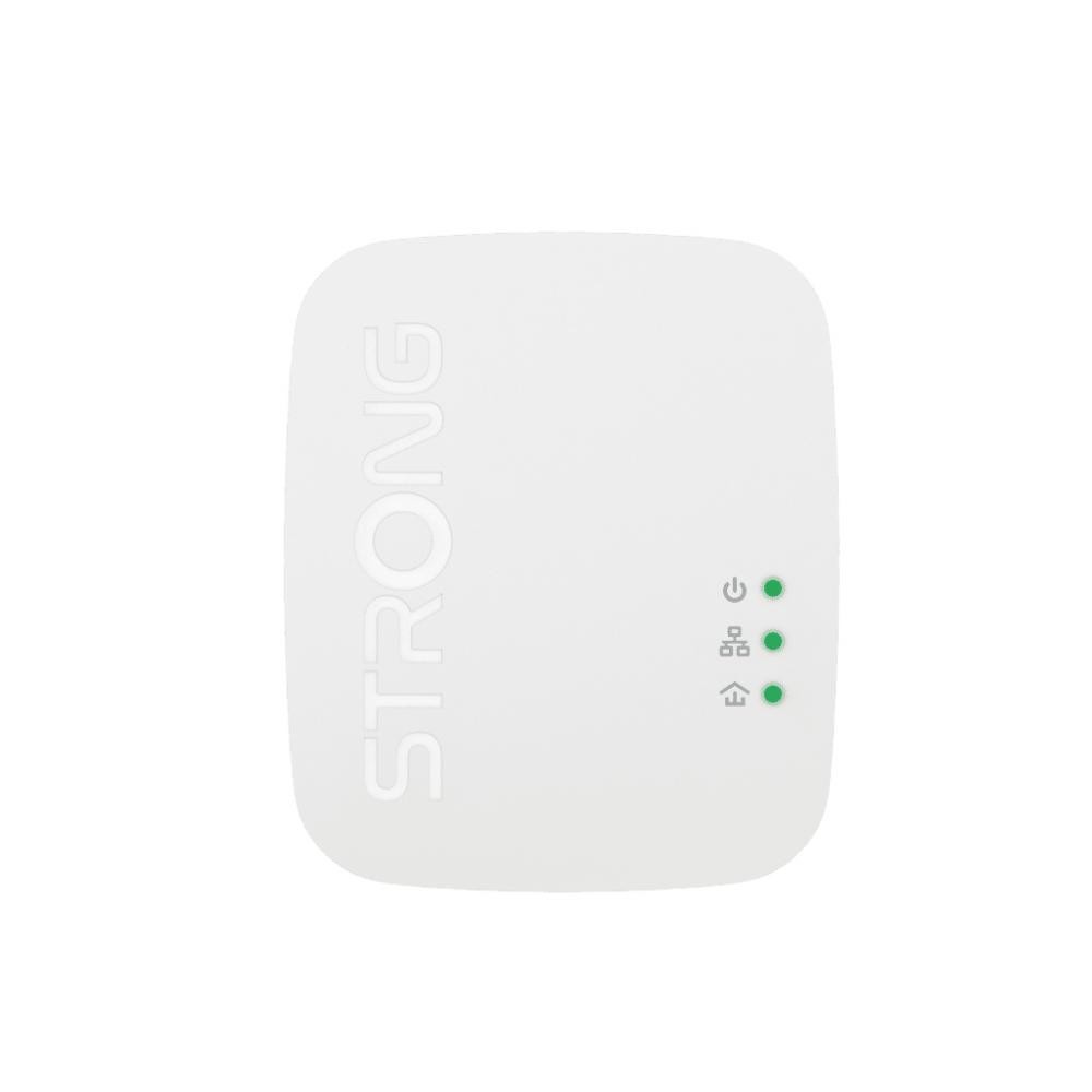 Strong POWERL1000DUOMINI adattatore di rete PowerLine 1000 Mbit/s Collegamento ethernet LAN Bianco 2 pz cod. POWERL1000DUOMINI