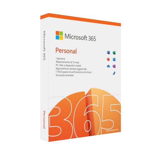 Microsoft OFFICE 365 PERSONAL SUBSCR 1YR MEDIALESS P6 - QQ2-01428 EX QQ2-00996