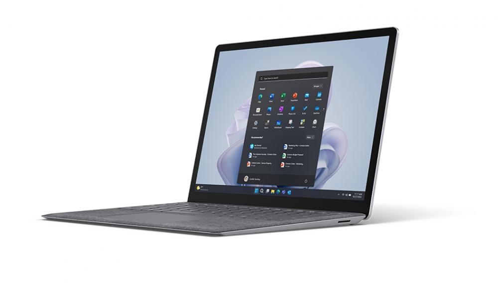 Microsoft Surface Laptop 5 Computer portatile 34,3 cm (13.5") Touch screen Intel® Core™ i5 i5-1245U 8 GB LPDDR5x-SDRAM 512 GB SSD Wi-Fi 6 (802.11ax) Windows 11 Pro Platino cod. R1T-00010