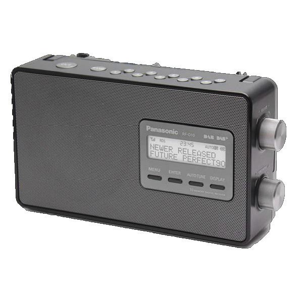 Panasonic RF-D10 Personale Digitale Nero cod. RF-D10EG-K