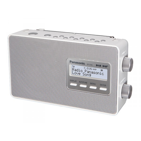 Panasonic RF-D10 Personale Digitale Bianco cod. RF-D10EG-W